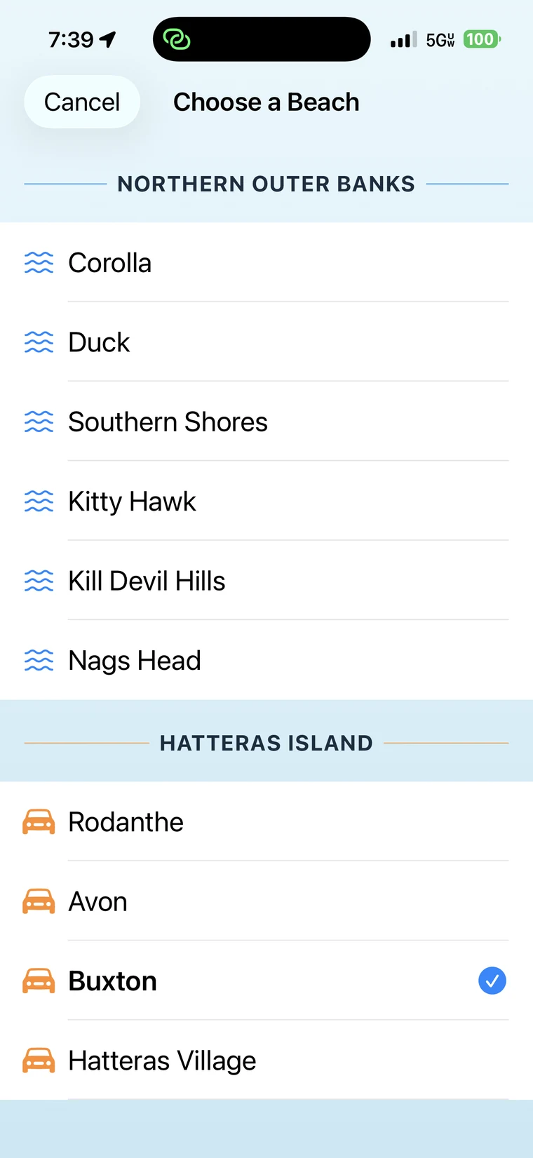 Ten Outer Banks communities